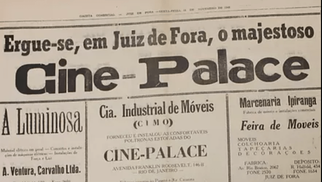 O Majestoso Cine Palace Cibele Soares e Victor Sobral Programa Cinemas do Interior