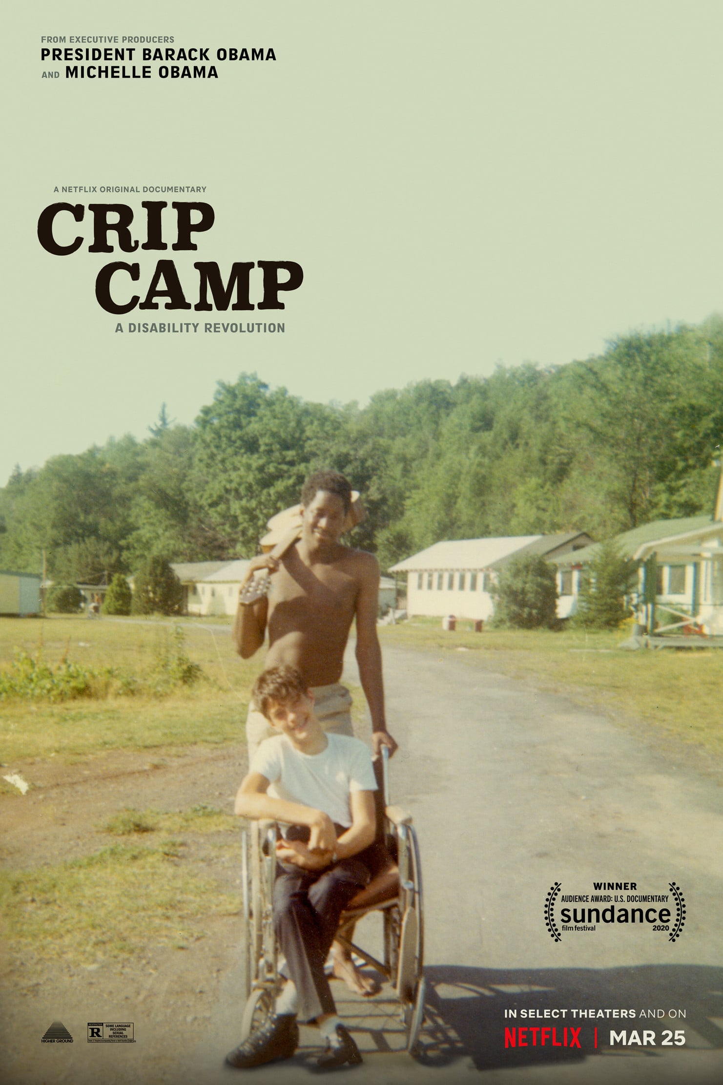 Crip Camp Crítica Documentário Netflix Oscar 2021 Indicados Pôster