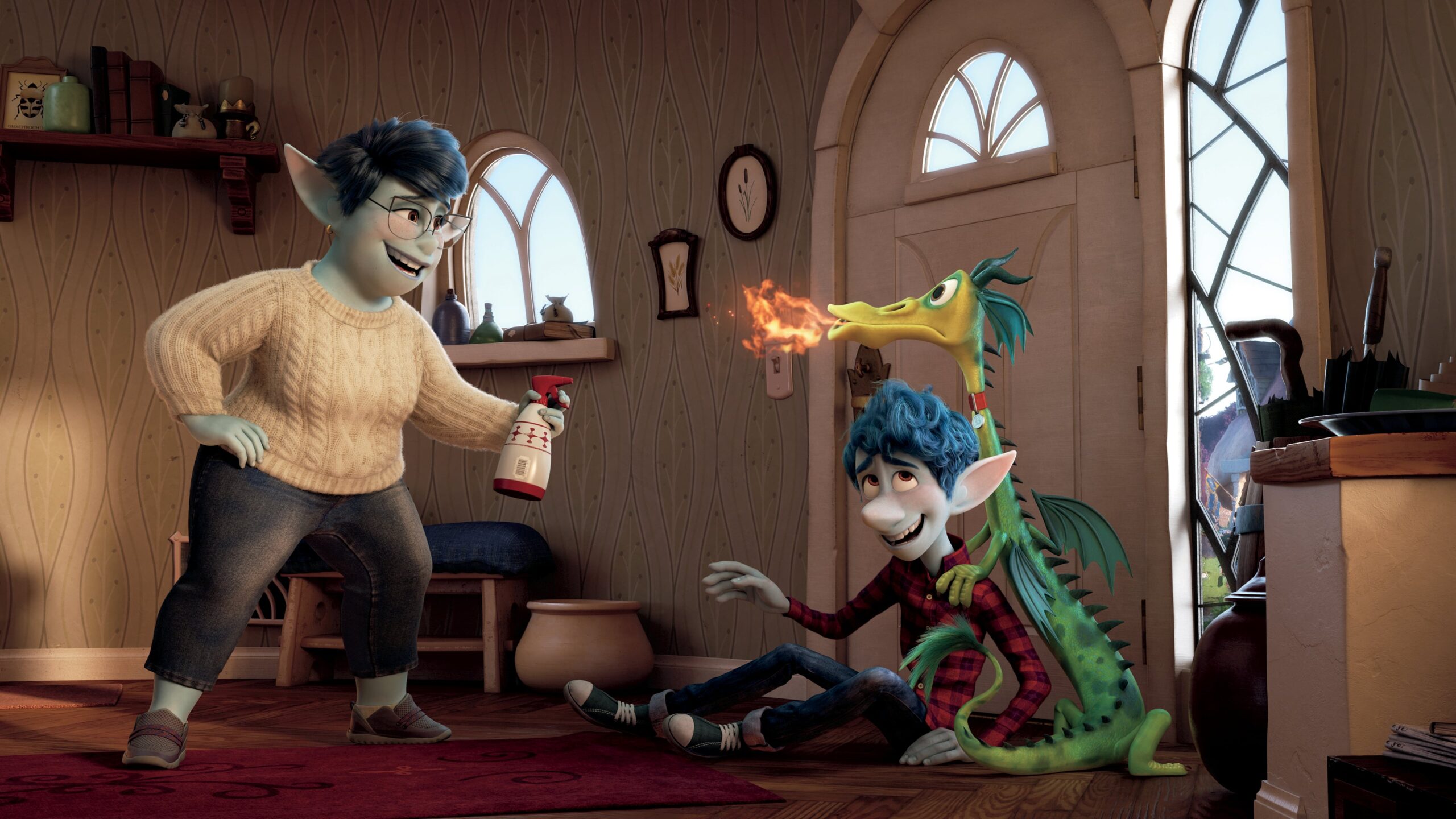 Dois Irmãos: Uma Jornada Fantástica Crítica Animação Filme Disney Pixar Imagem