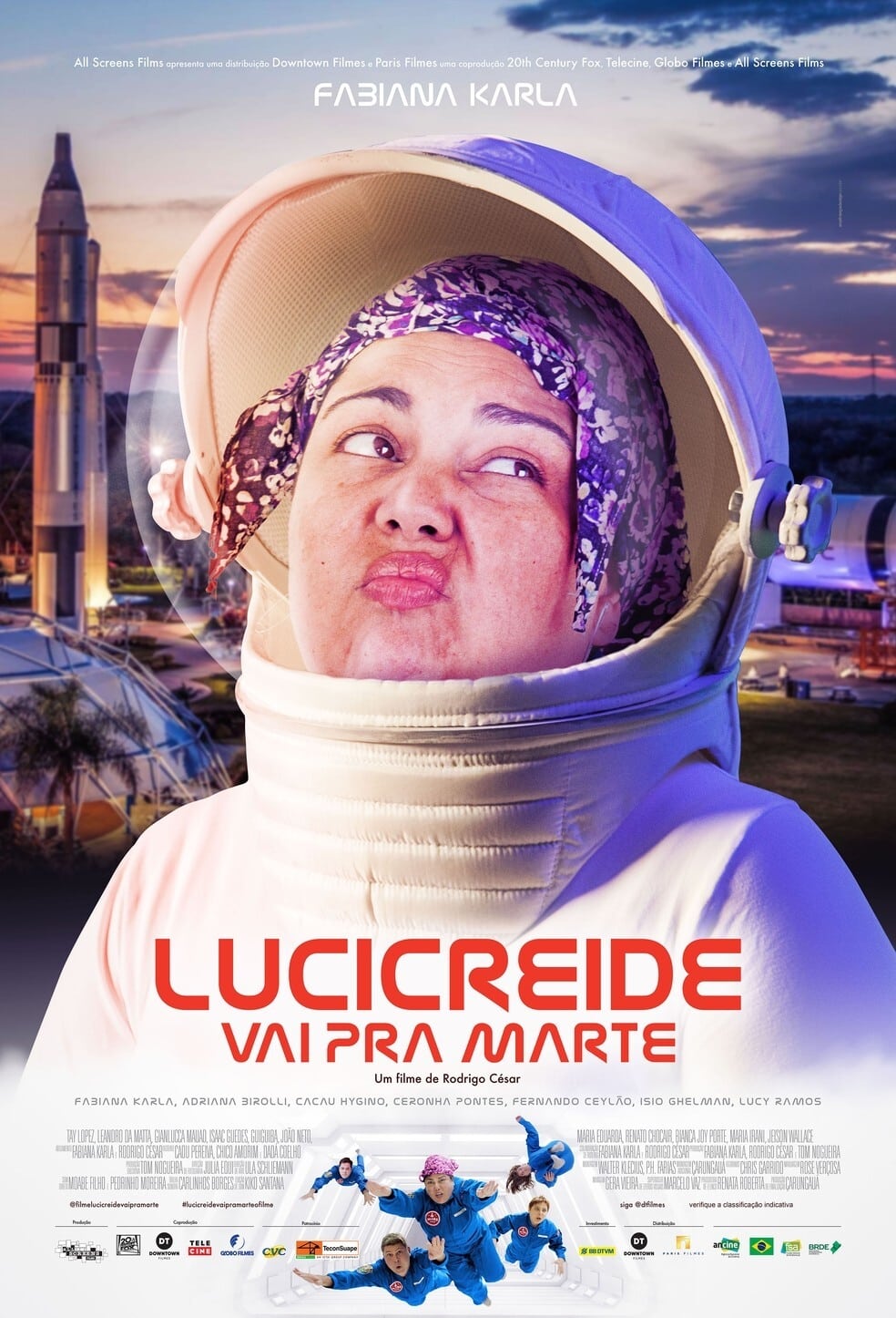 Lucicreide Vai pra Marte Filme Crítica Pôster
