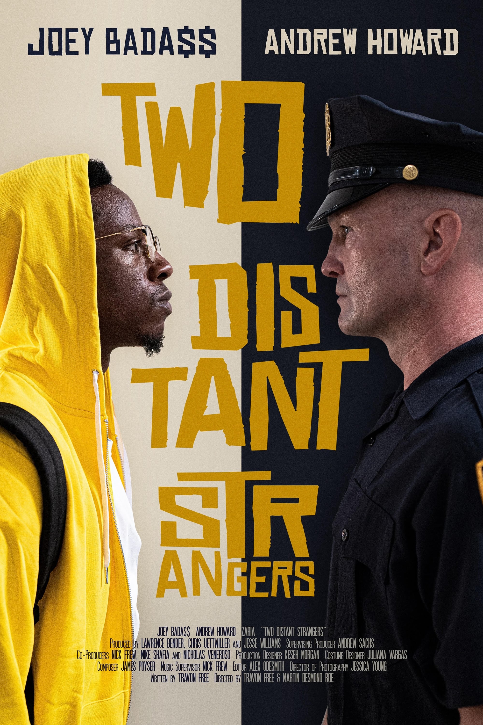 Dois Estranhos Two Distant Strangers Crítica Curta Netflix Oscar 2021 Pôster