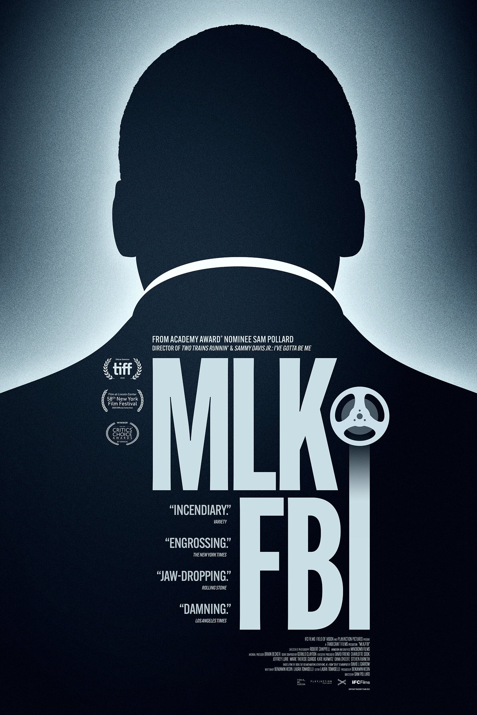 MLK/FBI Documentário Martin Luther King Crítica Pôster