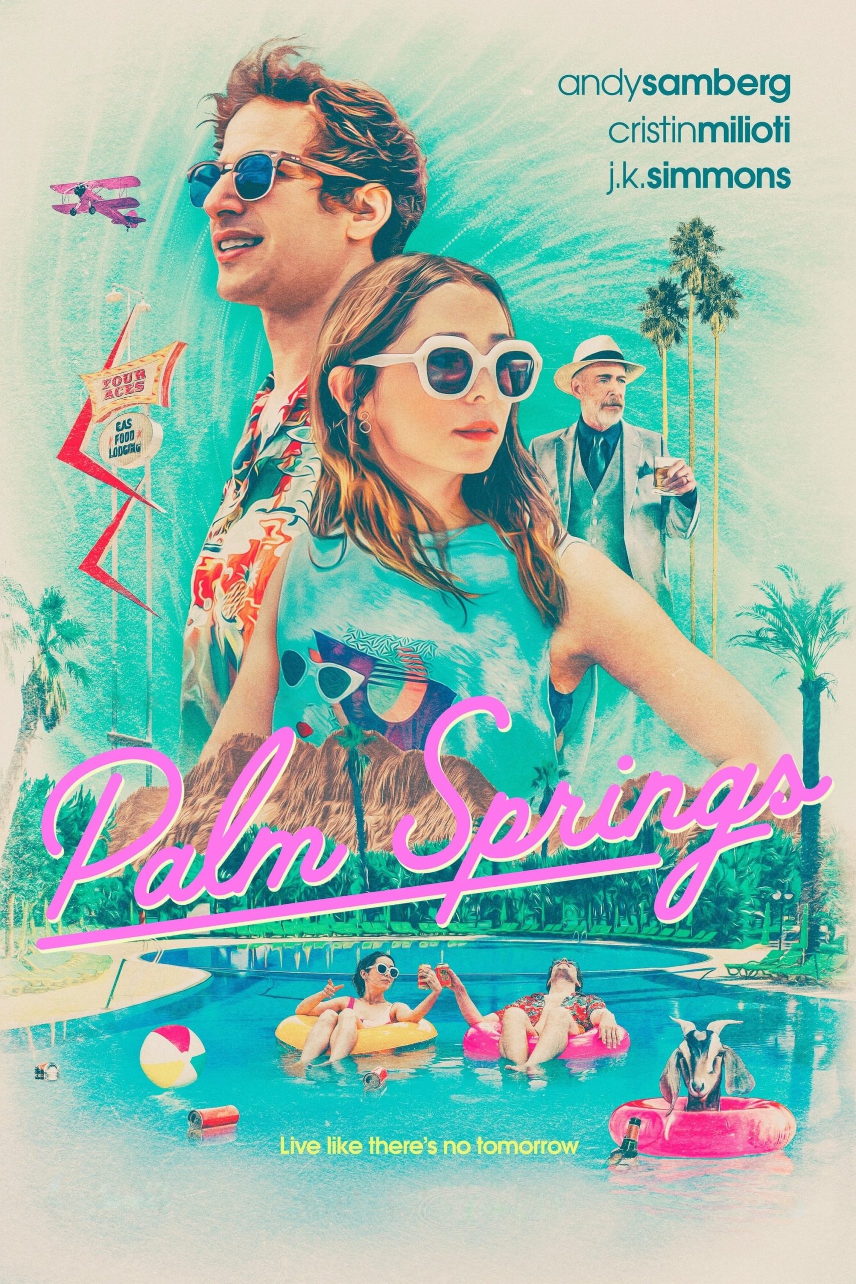 Palm Springs Crítica Filme Pôster