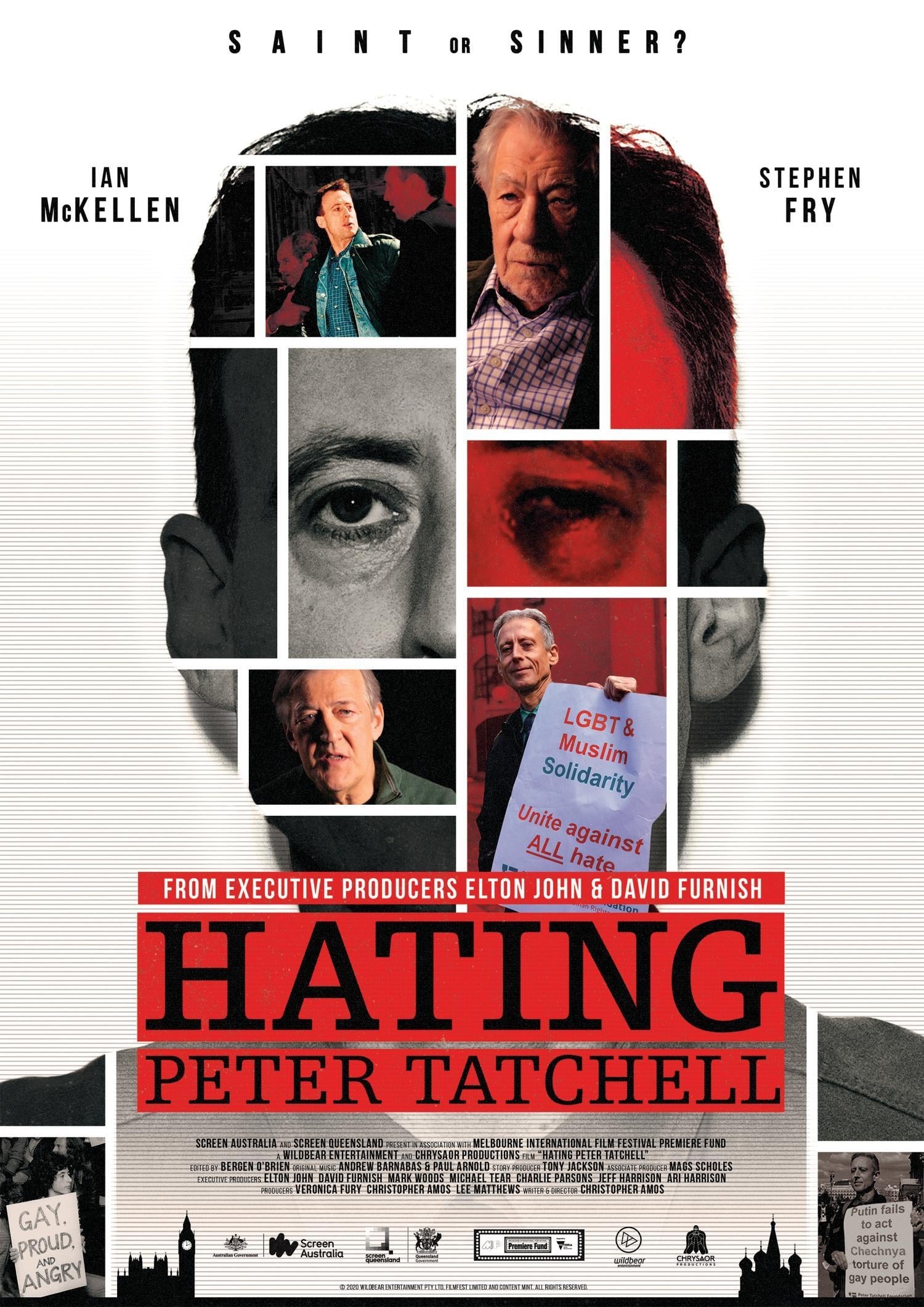 Peter Tatchell: Do Ódio ao Amor Crítica Documentário Filme Netflix Pôster