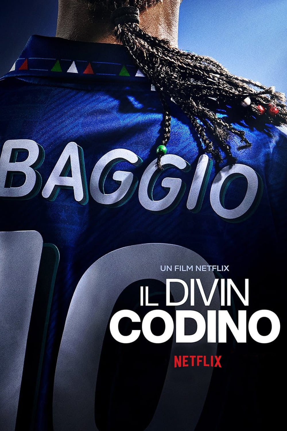 O Divino Baggio Crítica Filme Netflix Roberto Baggio Pôster