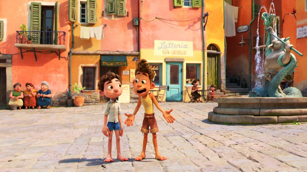 Luca Filme Pixar Animação Disney 2021 Crítica Imagem