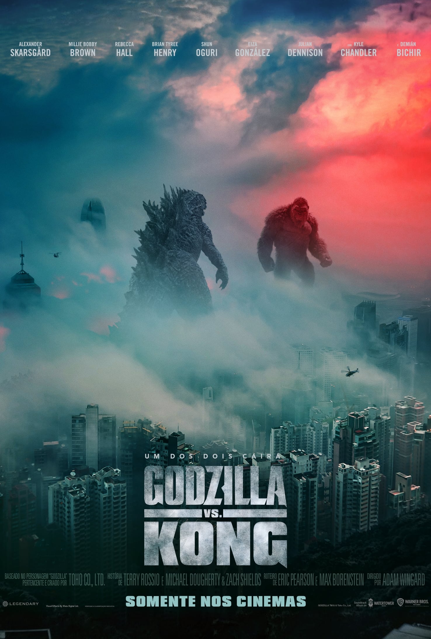 Godzilla vs. Kong Crítica Filme Pôster