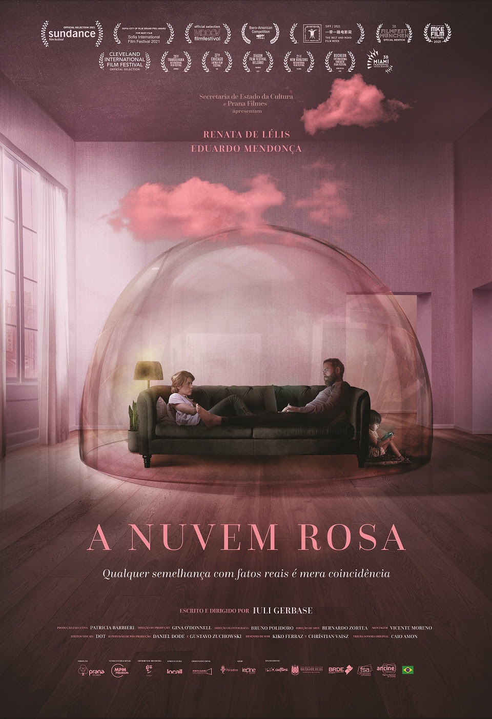 A Nuvem Rosa Filme Crítica Poster
