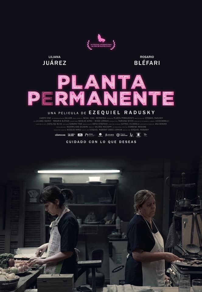 Planta Permanente Filme Crítica Pôster