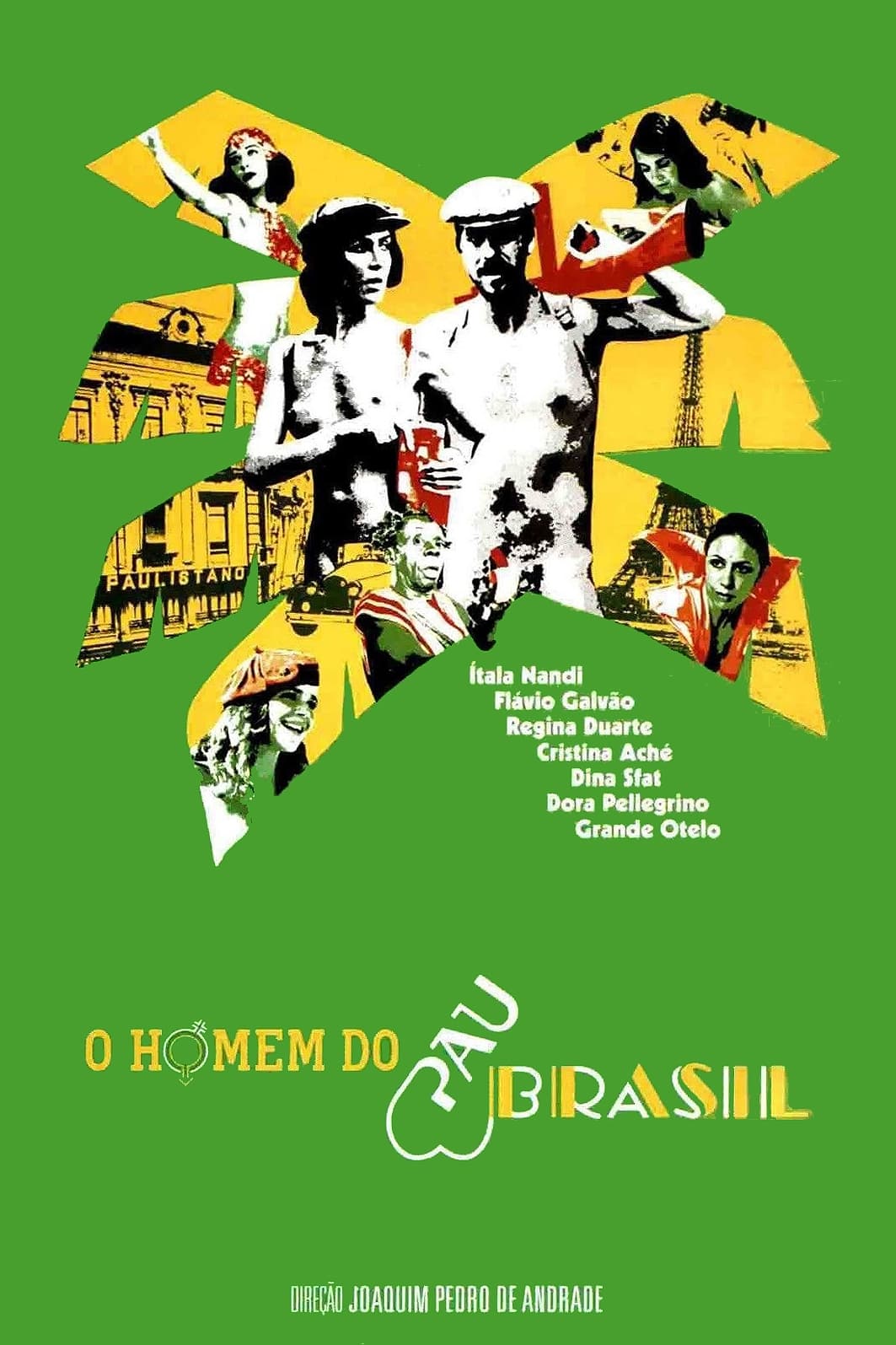 O Homem do Pau Brasil 1981 Filme Critica Poster