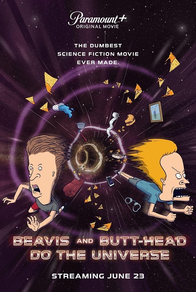 Beavis e Butthead Detonam o Universo 2022 Filme Paramount Crítica Apostila de Cinema Poster