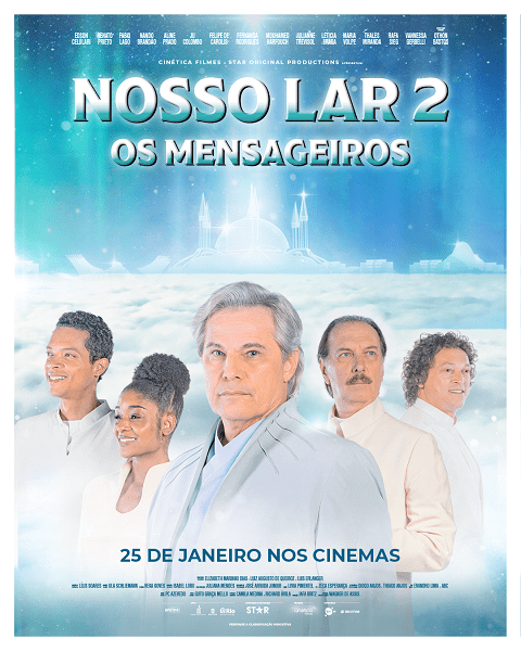 Nosso Lar 2: Os Mensageiros (Brasil, 2024) Crítica do Filme Apostila de Cinema Poster