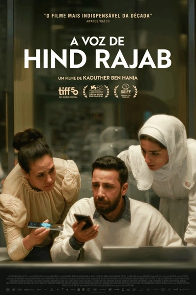 A Voz de Hind Rajab 2025 Crítica do Filme Cartaz