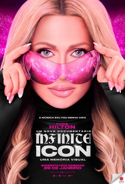 Infinite Icon: Uma Memória Visual 2026 Documentário Paris Hilton Crítica do Filme Cartaz