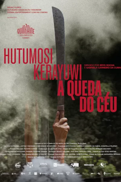 A Queda do Céu 2024 Documentário Cinema Brasileiro Crítica do Filme Apostila de Cinema Cartaz